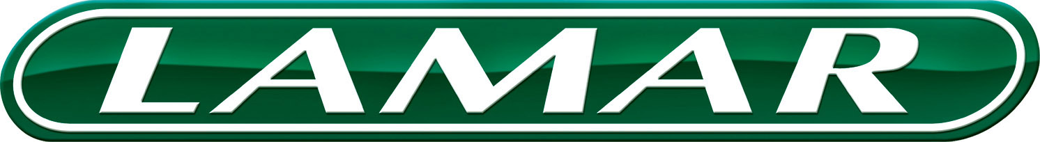 Lamar Logo green with the word L-A-M-A-R in while letters