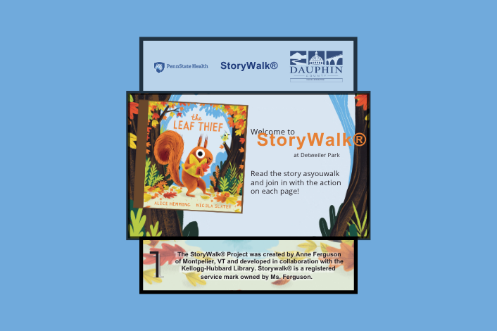 Cover of the children's book - The leaf thief