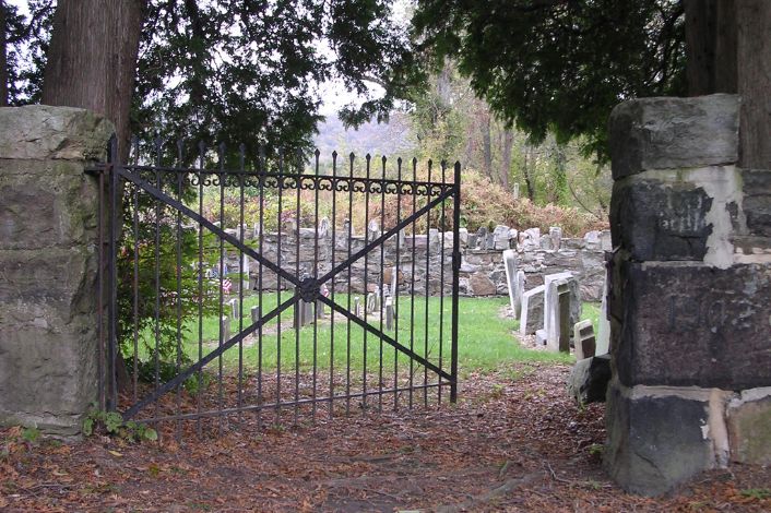 View of a cemetery