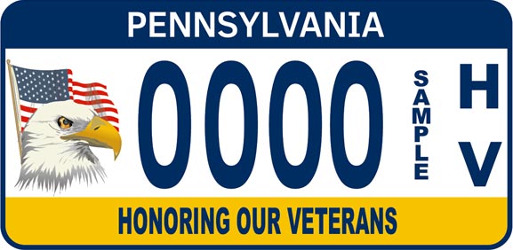 Veteran License Plates