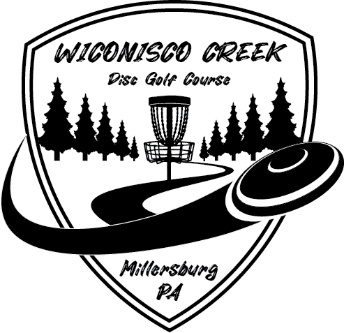 Wiconisco Creek in Millersburg, PA Disc Golf Logo