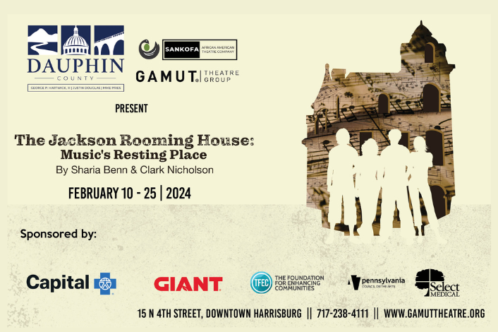 The Jackson Rooming House: Music's Resting Place | February 10-25, 2024 at Gamut Theatre