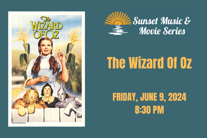 The Wizard of Oz Movie Poster with Dorothy, The Cowardly Lion, The Scarecrow and The Tin Man
