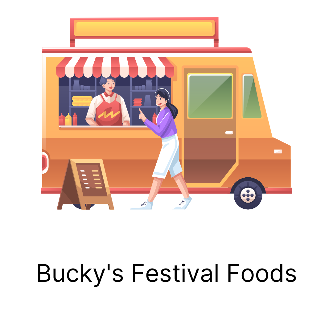 Bucky's Festival Foods with a Food Truck