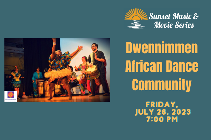 Dwennimmen African Dancers performing at Fort Hunter Park July 28, 2023