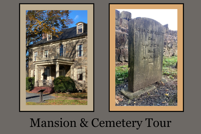 Fort Hunter Mansion and John McAllister Gravestone