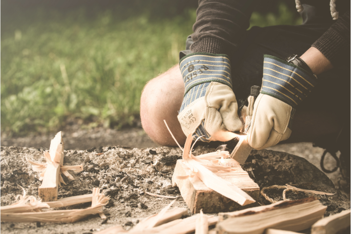 Carving wood
