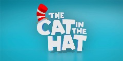 the words the cat in the hat are displayed here