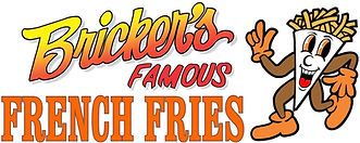 Brickers Famous French Fries logo