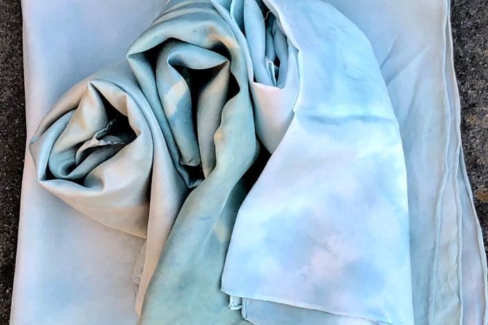 fabric that has been dyed